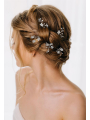 AW 5 Pcs Crystal Hair Pins for Wedding