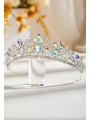 AW AB Rhinestone Tiaras and Crowns for Women