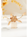 AW Beading Gold Alloy Hair Comb