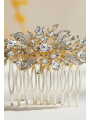 AW Crystal Bridal Hair Comb Side Clips
