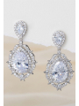 AW Crystal Dangle Earrings for Women Girls