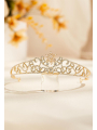 AW Crystal Gold Wedding Crown
