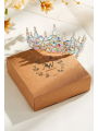 AW Crystal Headband Tiaras and Crowns for Women