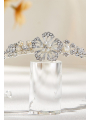 AW Crystal Pearls Princess Tiaras for Women