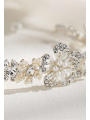 AW Crystal Pearls Princess Tiaras for Women