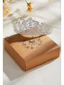 AW Crystal Tiara Queen Crown for Wedding