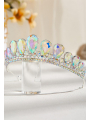 AW Crystal Tiaras and Crowns for Women Bridal