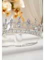 AW Crystal Wedding Crowns for Women Wedding