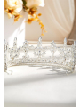 AW Crystal Wedding Crowns for Women Wedding