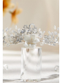 AW Flower Pearls Crystal Bridal Headpiece Hair Accessories
