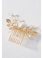 AW Gold Leaves Hair Comb