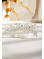 AW Hair Comb Flower Headpiece for Bride