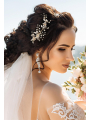 AW Pearls Wedding Hair Clip Flower