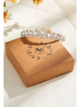 AW Princess Tiara Headband Wedding Crown for Bride