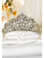 AW Queen Gothic Crown Headband for Halloween