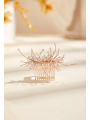AW Rose Gold Alloy Hair Comb