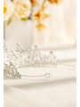 AW Silver Crowns For Wedding