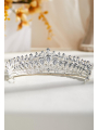 AW Silver Crowns for Women Wedding