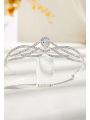 AW Silver Crystal Metal Crown