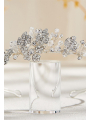 AW Silver Tiaras for Women and Girls