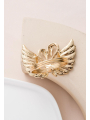AW Swan Napkin Ring Gold 4PCS