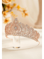 AW Wedding Crown for Bride Rhinestone Headband
