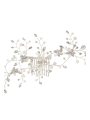 AW Alloy Silver Hair Comb