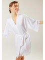AW Lace Floral Bride & Bridesmaid Satin Robes