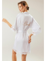 AW Lace Floral Bride & Bridesmaid Satin Robes