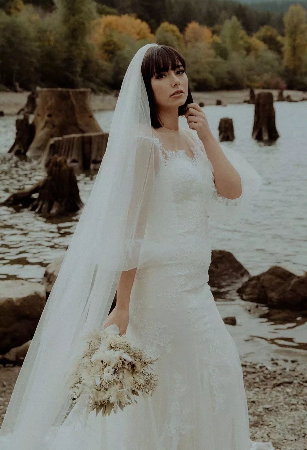 AW Giana Wedding Dress, Tulle Bateau Neckline Wedding Dresses | AW