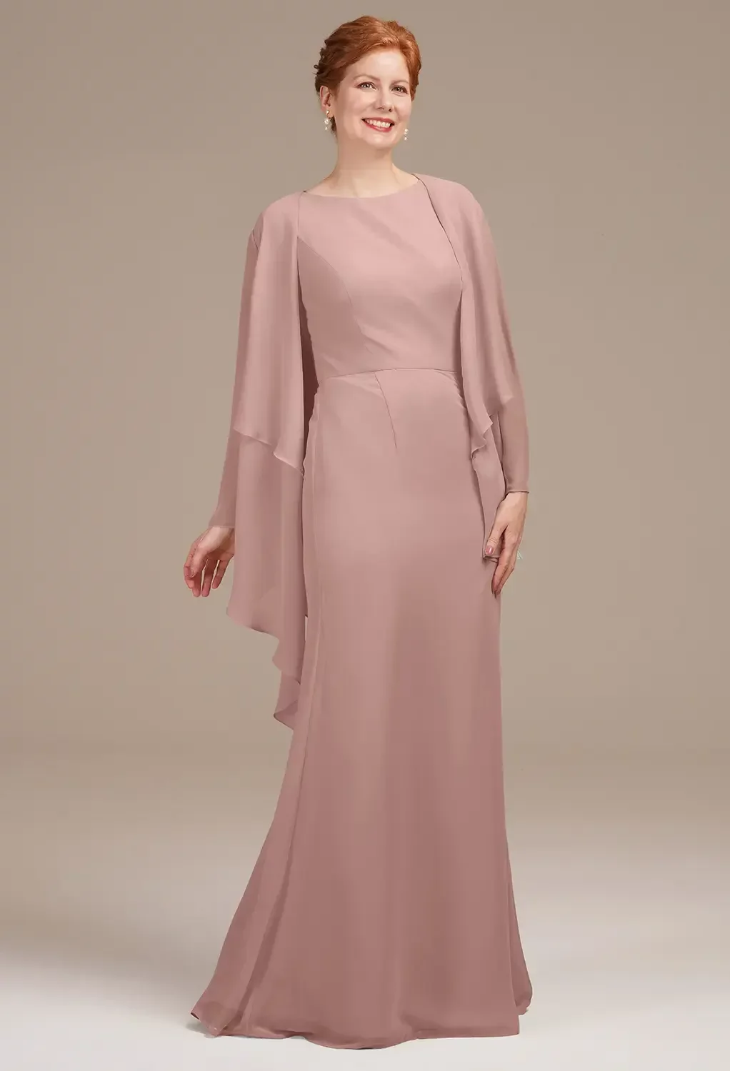 pink and green mother of the bride dresses Dusty Sage Green Mother Of Bride Dress A-Line Appliques 3/4 Sleeves V-Neck Tea-Length Chiffon Mother Of The Bride Dress