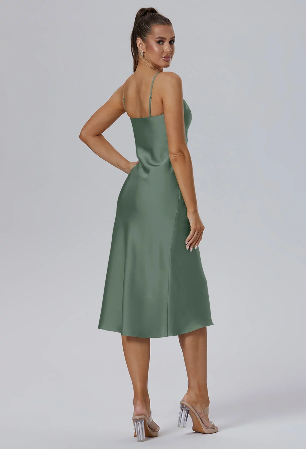 rib knit white dress Ruffle Ribbed Tank Maxi Dress-White -FINAL SALE main image 1