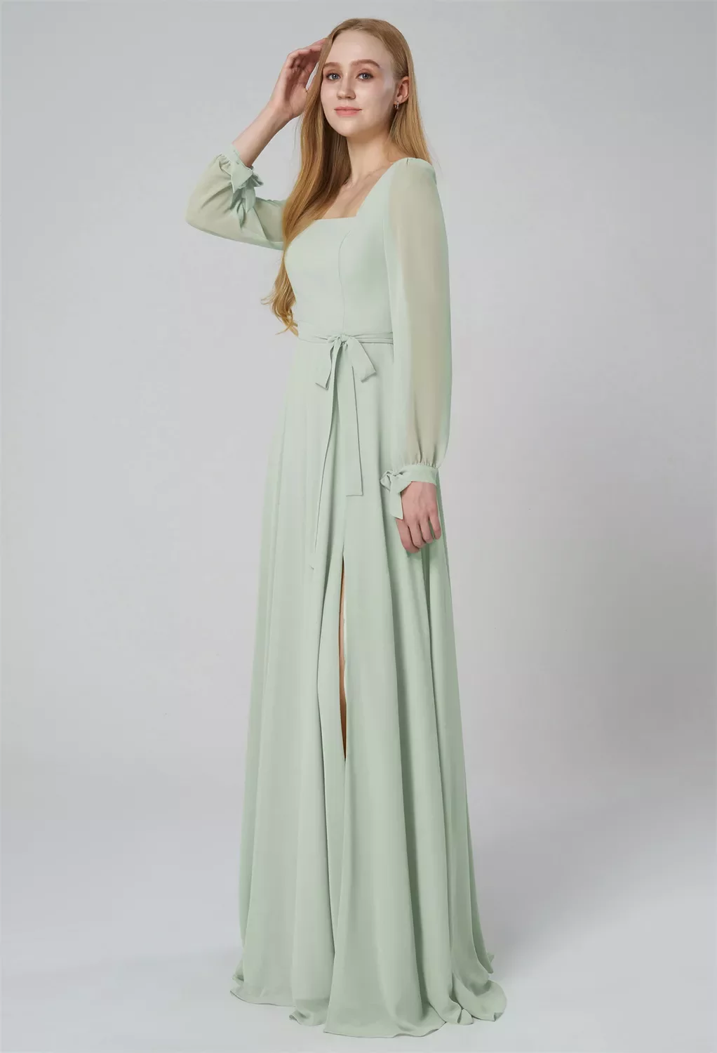 green emerald velvet dress Sage Green Short Tulle Bridesmaids Dress YW1713 Custom Size / Other
