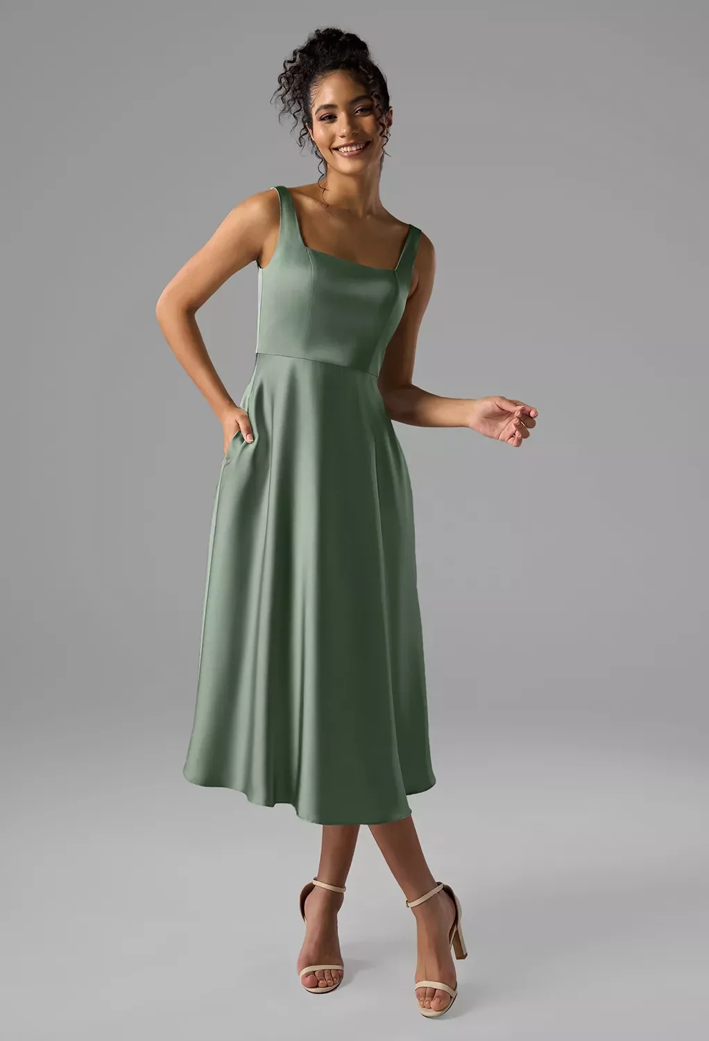 Tea Length Bridesmaid Dresses