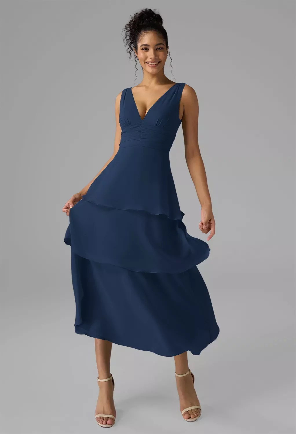 AW Elissa Light Dusty Blue Bridesmaid Dresses | AW.Bridal AW Elissa Light Dusty Blue Bridesmaid Dresses | AW.Bridal