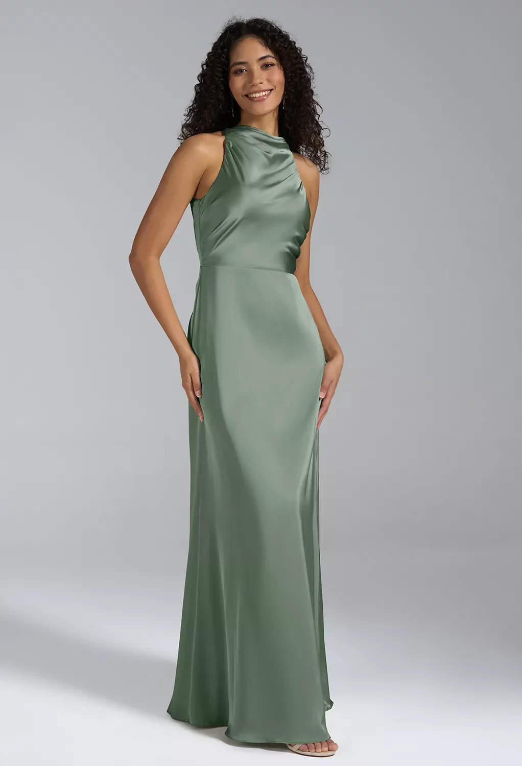 Sage Green Black Tie Wedding Guest Dresses