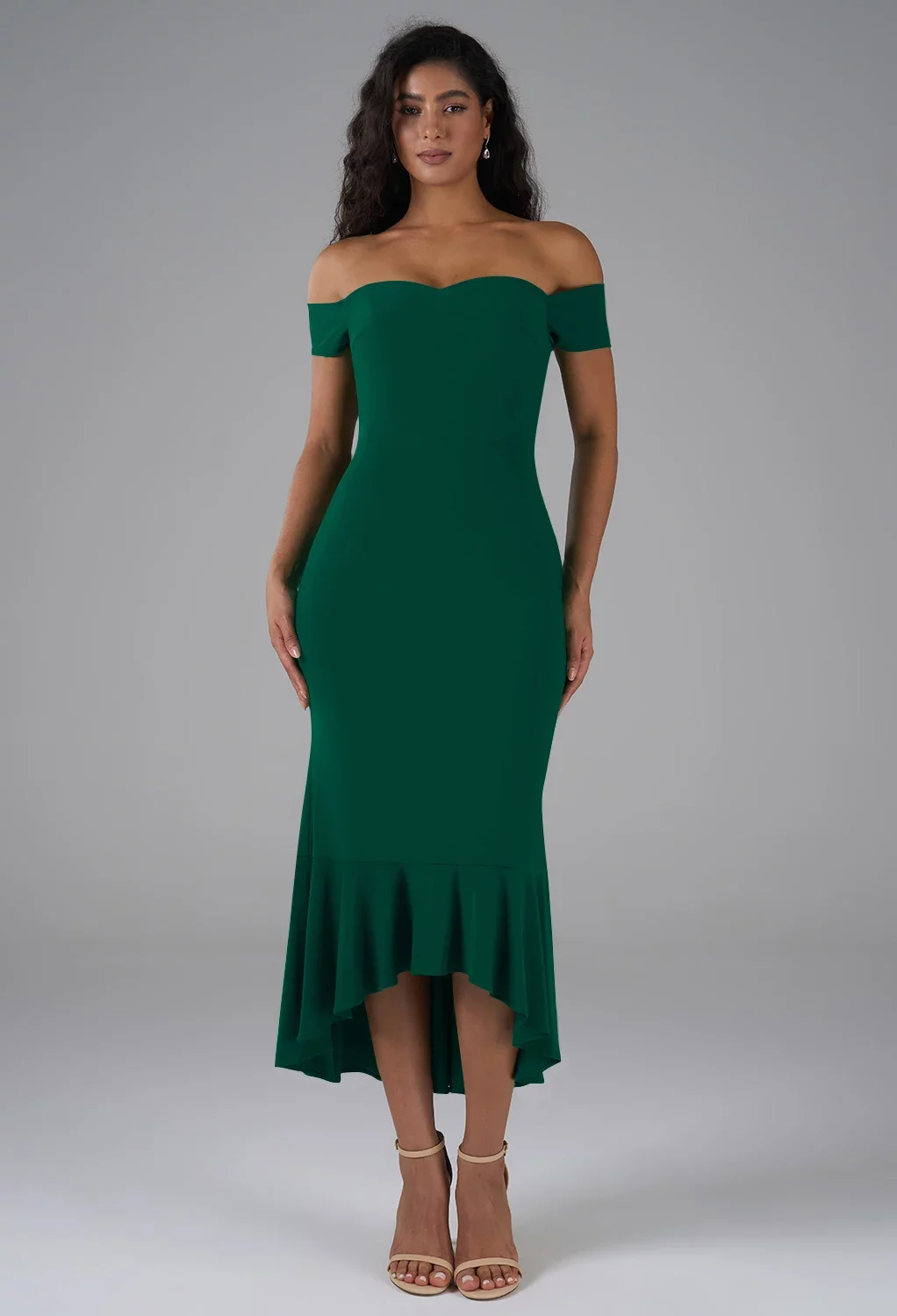 AW Tessa Jolly Green Wedding Guest Dresses | AW.Bridal