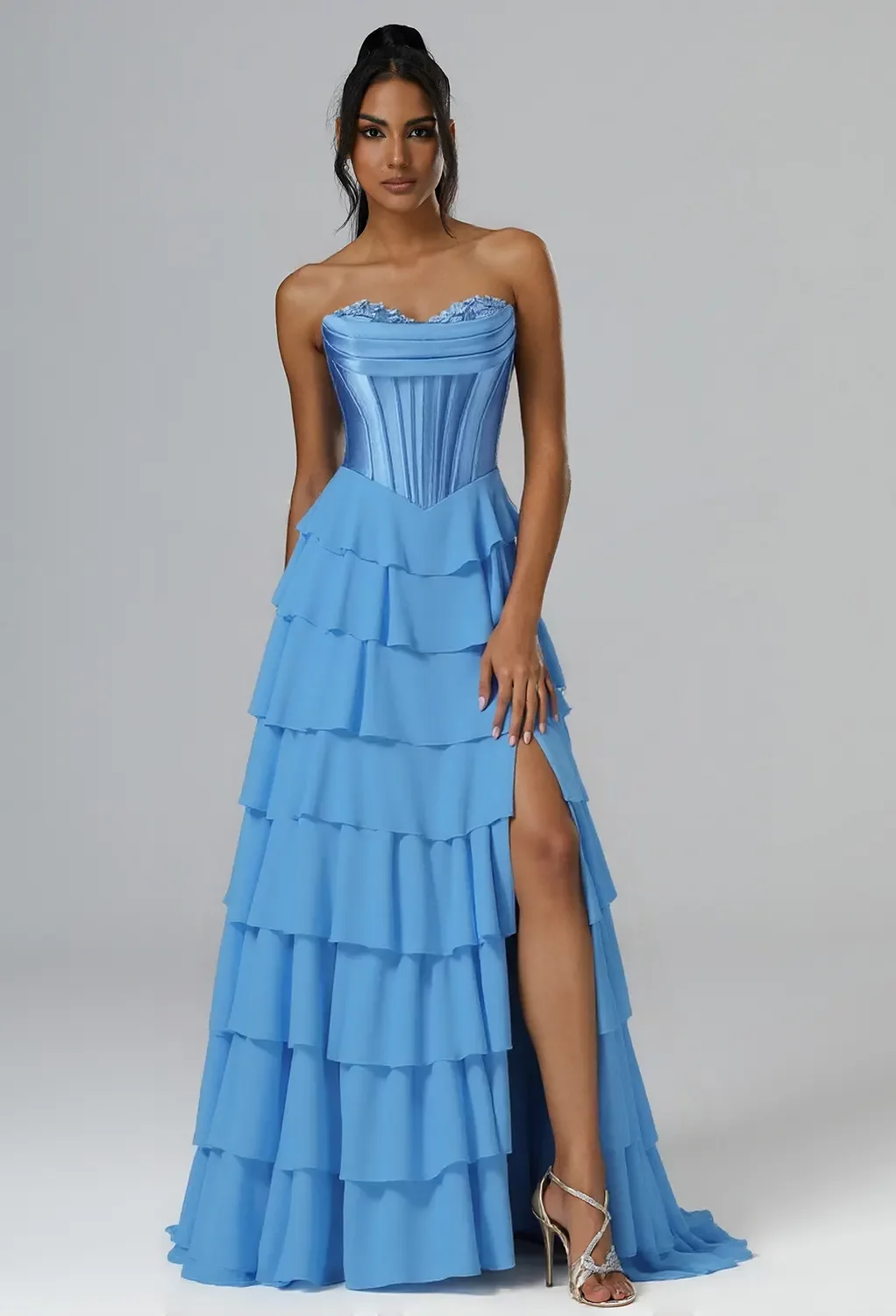AW Annika Cerulean Dresses | AW.Bridal