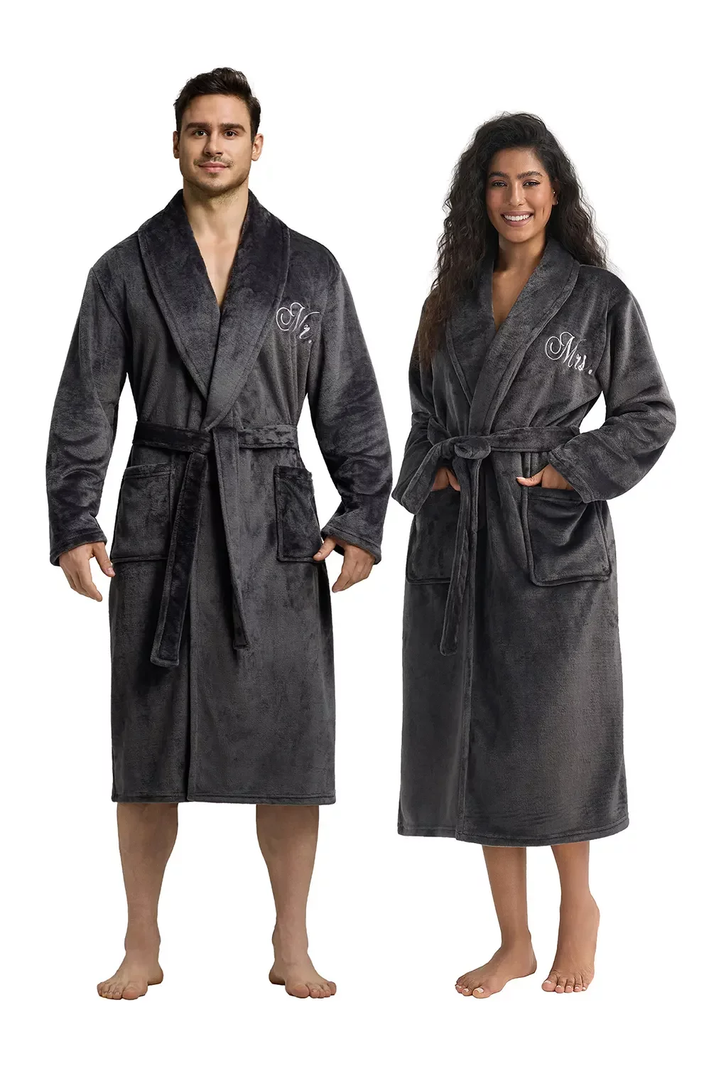 AW Flannel  Couple Robes