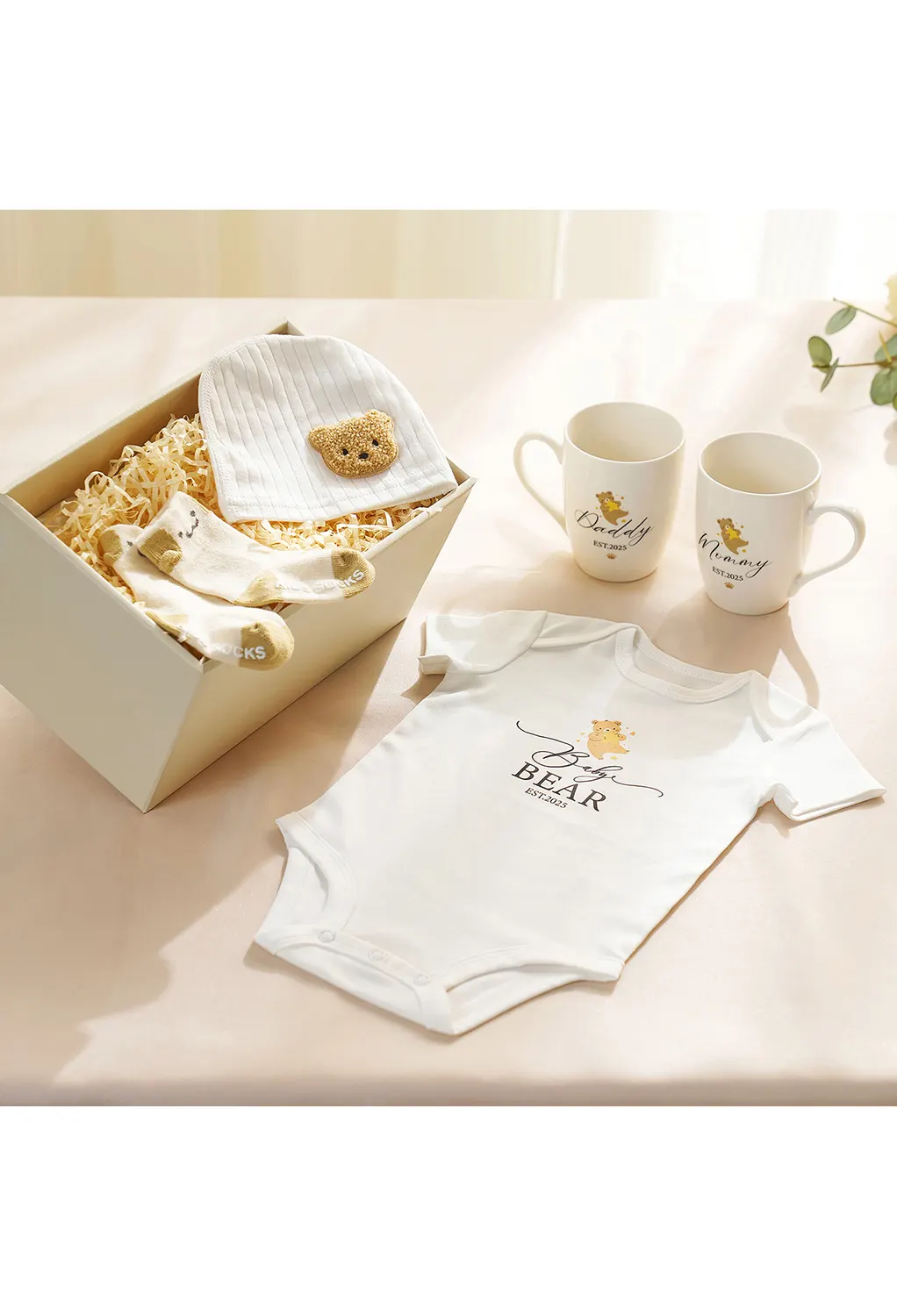 AW Newborn Baby Gift Basket Set