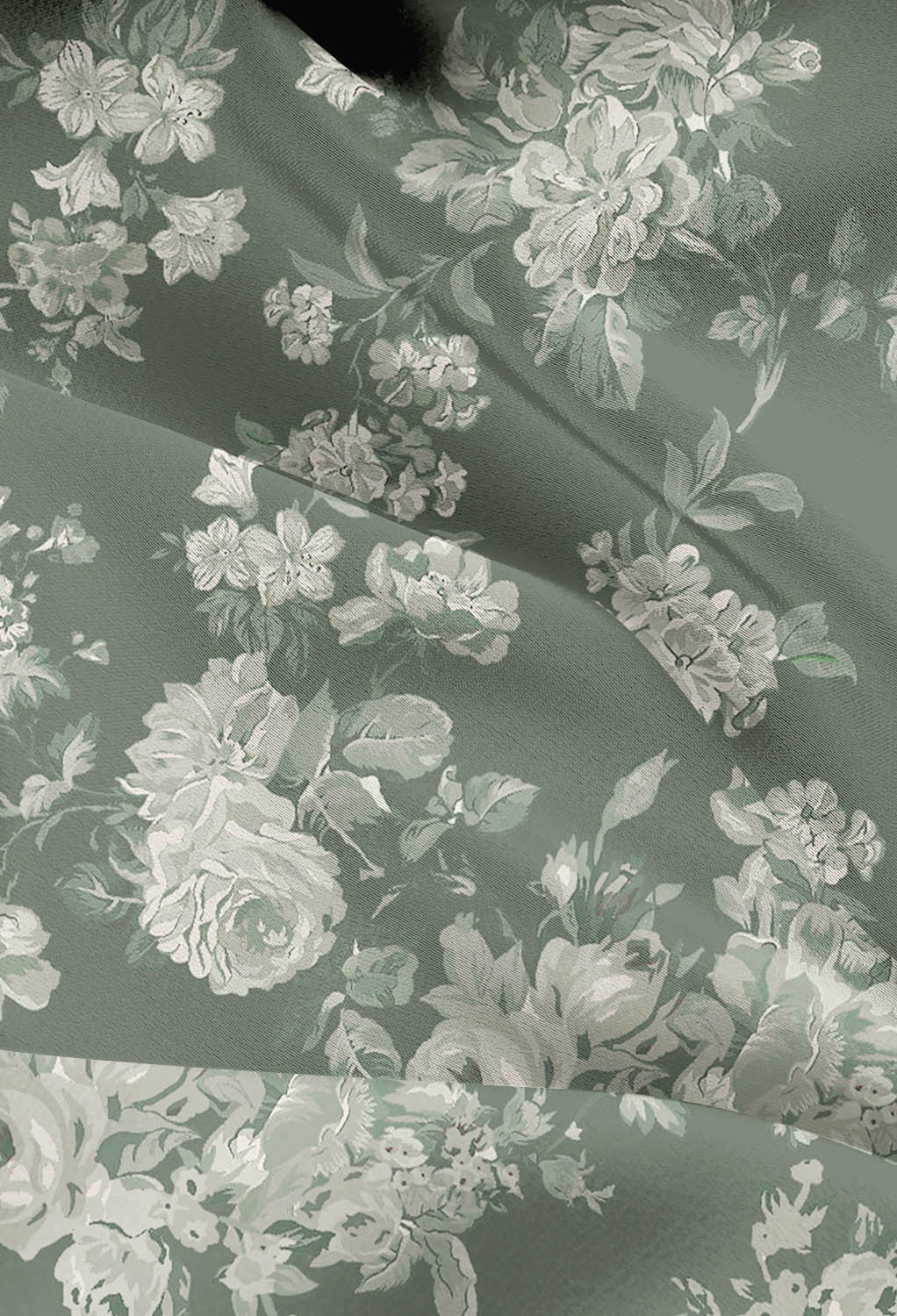 AW Satin Charmeuse Fabric for Fashion Dress Trumpet Teal Rose