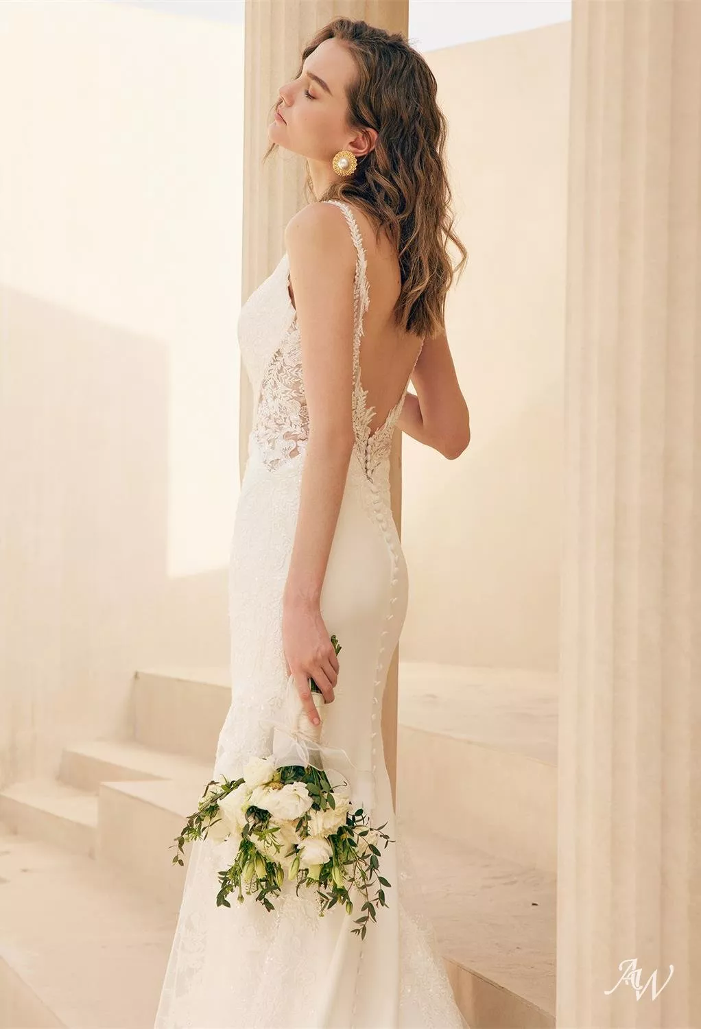 AW Apiacere Wedding Dress, Tulle Floor Length Sweetheart Neckline Wedding  Dresses | AW.Bridal