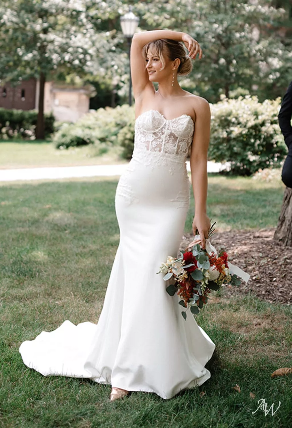 ivory vintage dress Elegant Vintage Ivory Backless Long Sleeve Rustic Lace Wedding Dresses,  MW264