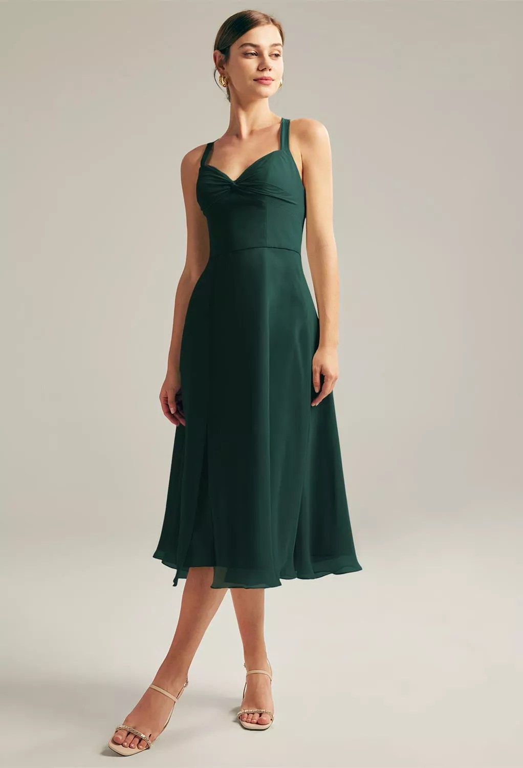 slim fit dress slacks Mac Duggal High Neck Mini Dress with Bow Detail