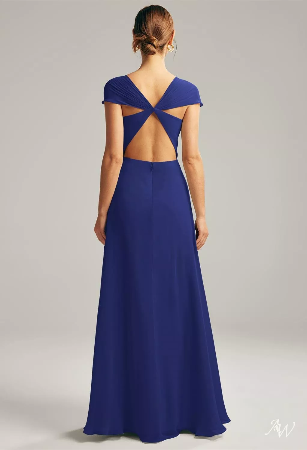 AW Cathryn Royal Blue Bridesmaid Dresses | AW.Bridal