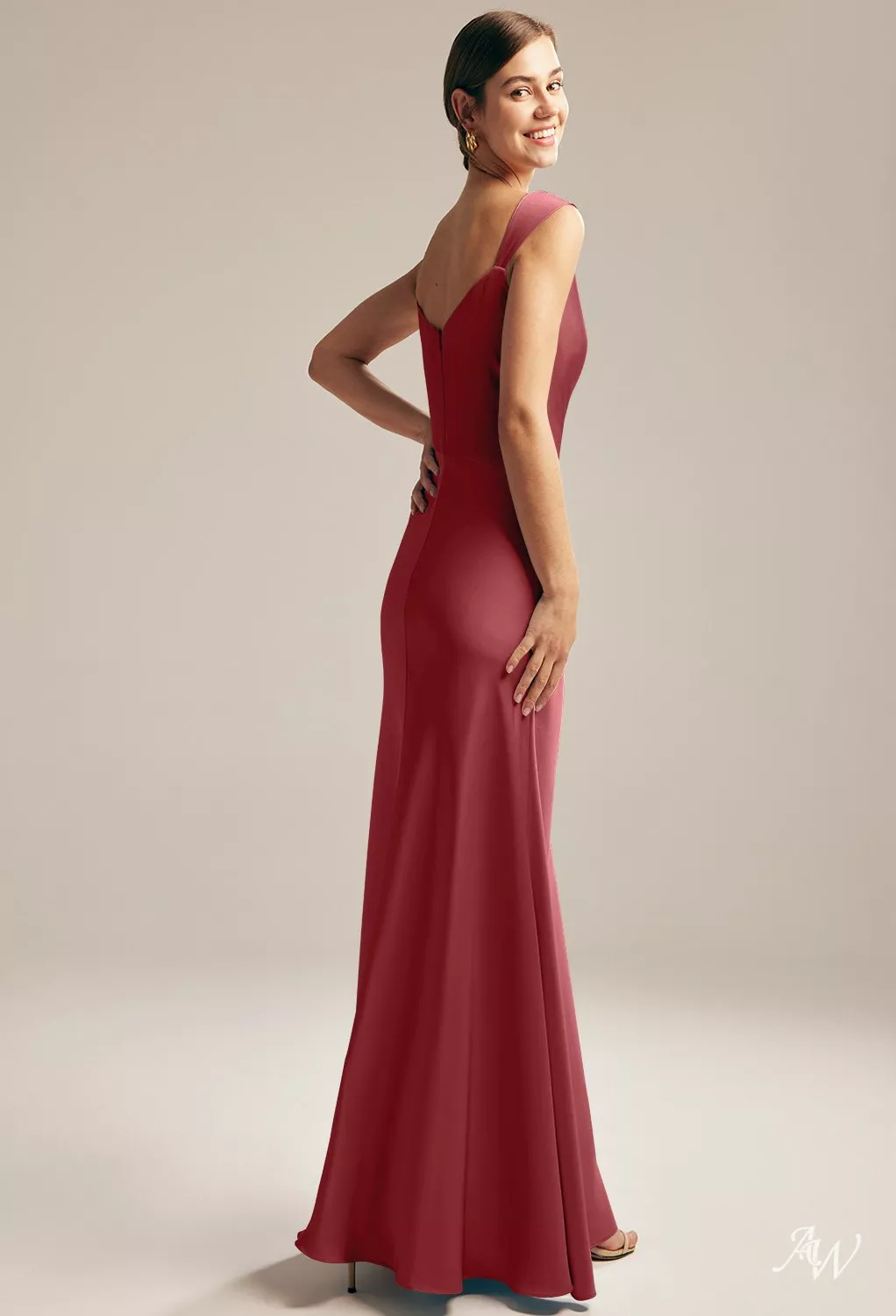 dark turquoise bridesmaid dresses Turquoise Blue Satin Bridesmaid Dresses Ankle Length – Lisposa