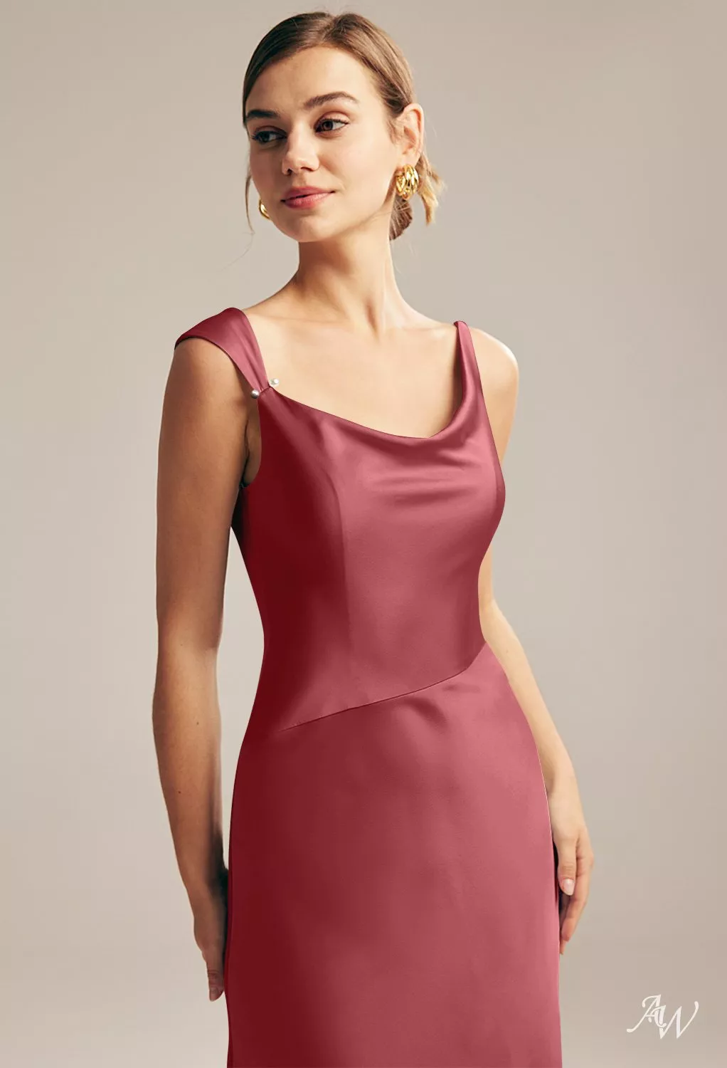 burgundy satin bridesmaid dresses Dark Burgundy Satin Bridesmaid Dresses Strapless Split  Lisposa