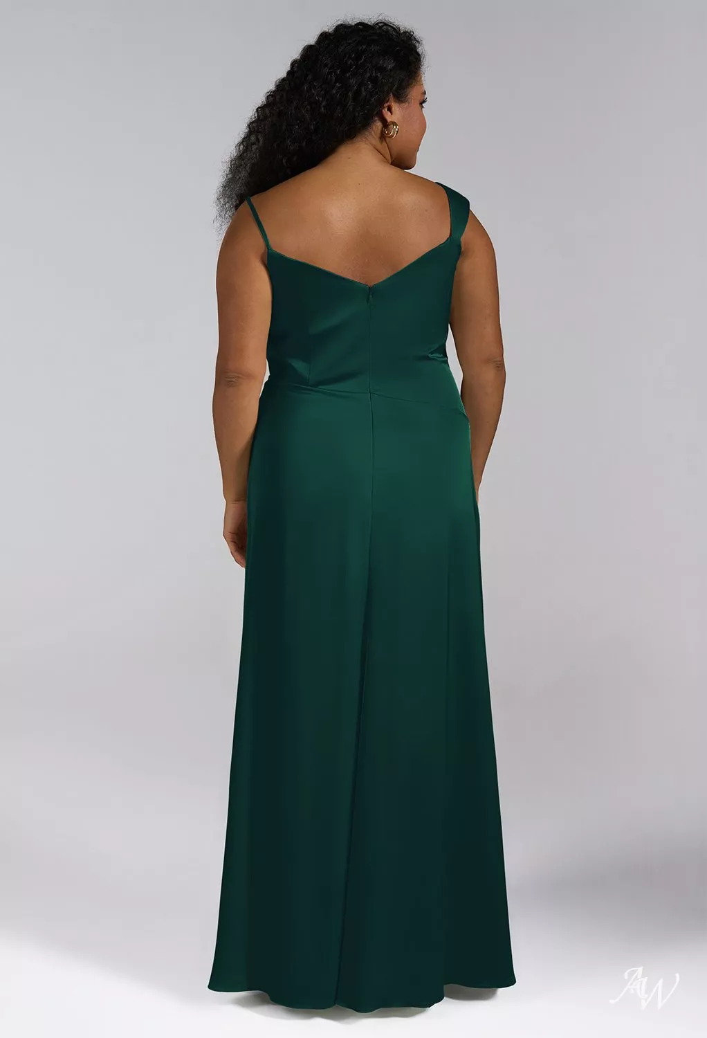 black high slit maxi dress SHEIN Size L Sage green garden wedding dress main image 1
