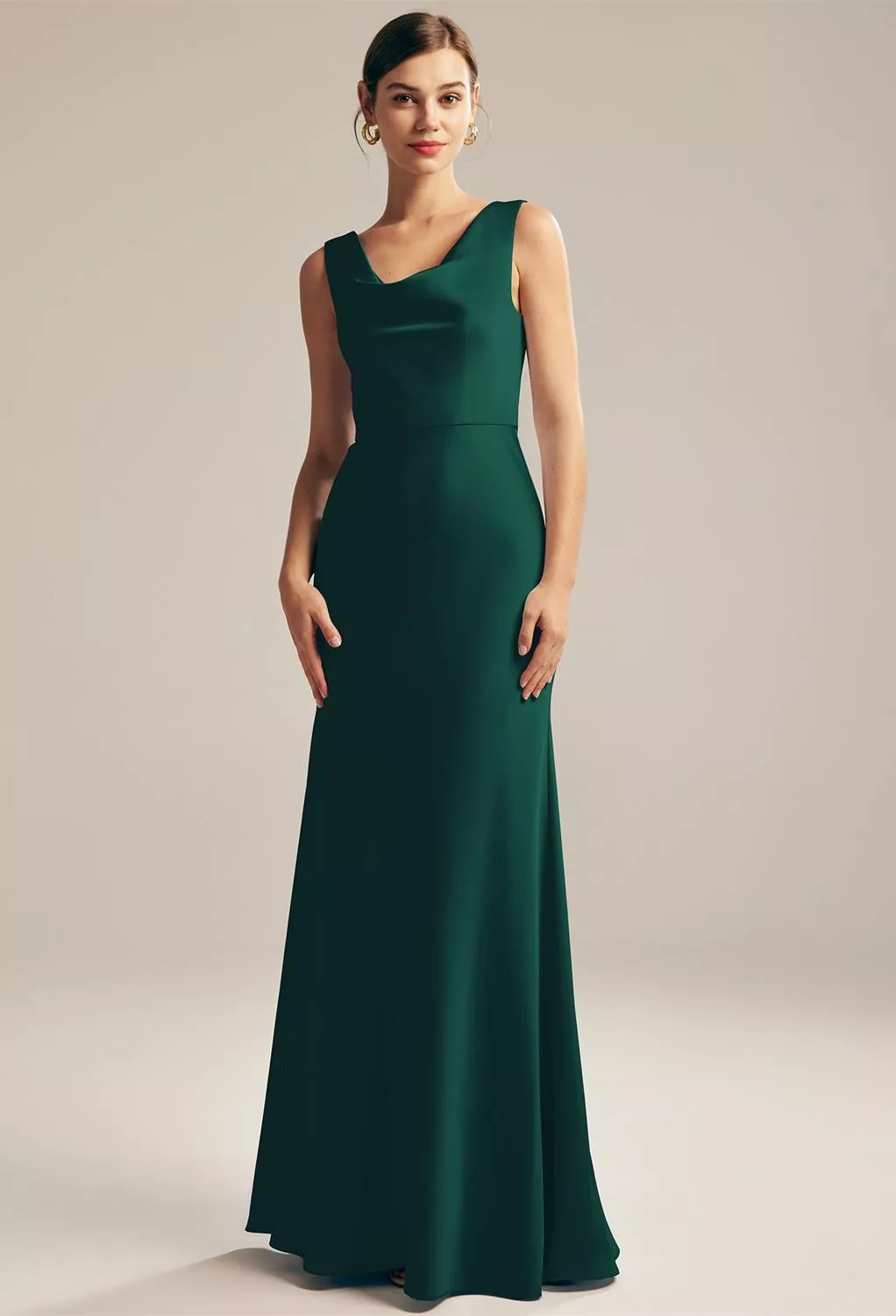 Hunter Green Bridesmaid Dresses | AW.Bridal