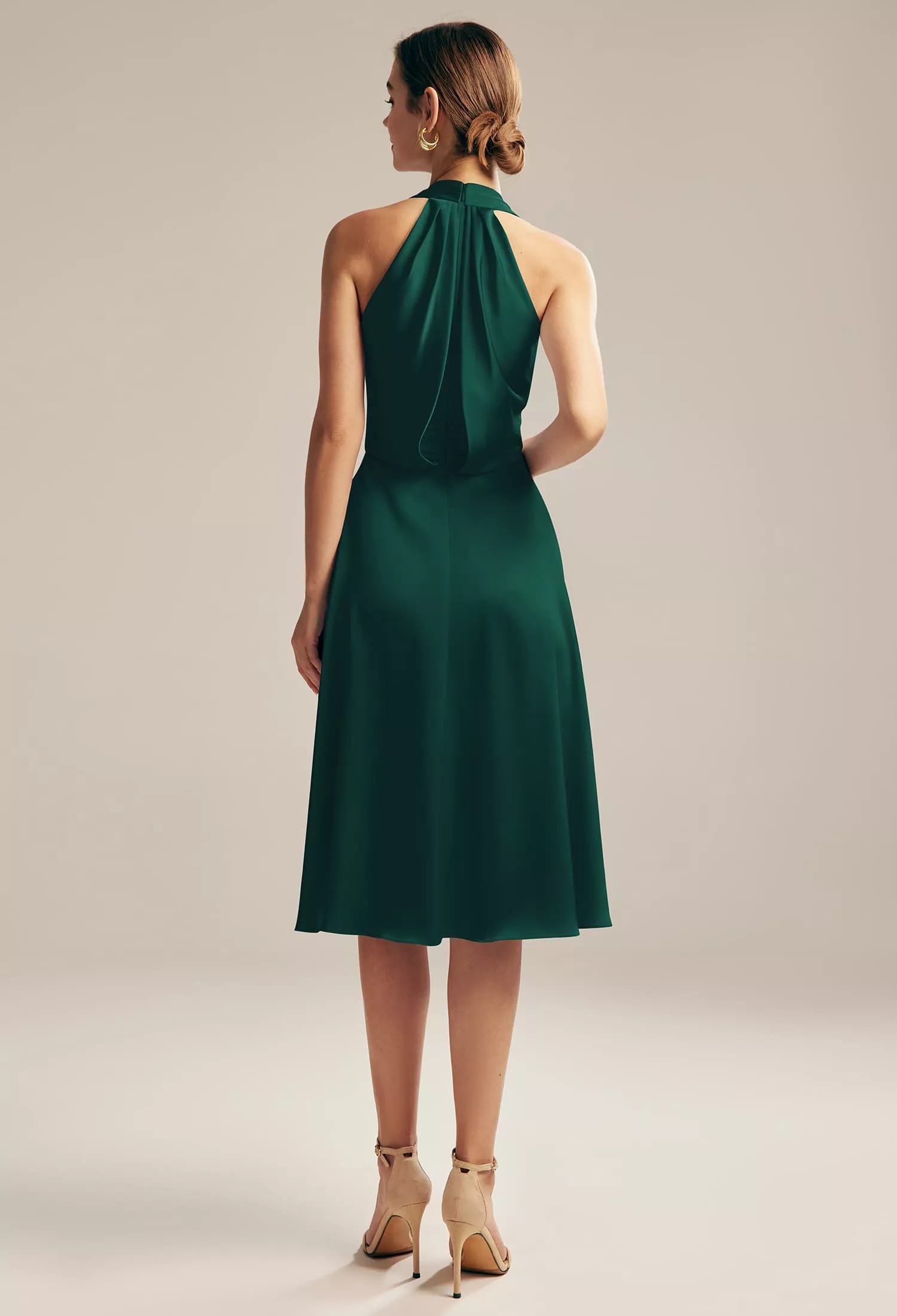 Hunter Green Wedding Guest Dresses | AW.Bridal